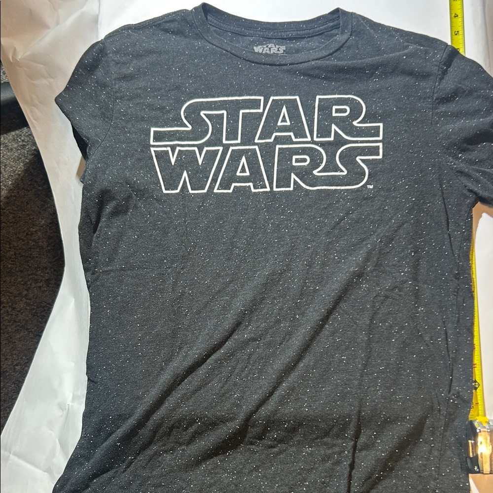 Star Wars Logo - Black/Space Graphic Tee